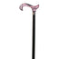 García 1880 Muletilla Haya Nero Faggio Nero Polsino Derby Metacrilato Rosa E Nero