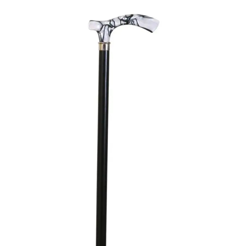 García 1880 Muletilla Faggio nero Pugno di metacrilato bianco e nero Pugno di metacrilato bianco e nero