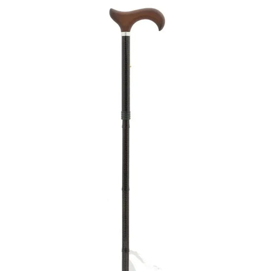 Garcia 1880 Stampella pieghevole marrone timbrata marrone Pugno di legno