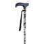 Garcia 1880 Mini stampella pieghevole, fiori blu