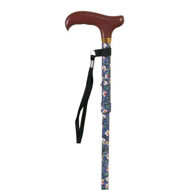 Garcia 1880 Mini Muletilla pieghevole, pugno di mogano fiori