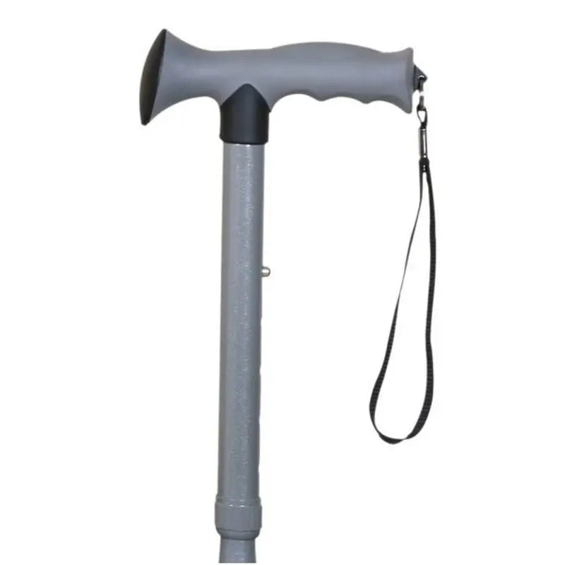 Stampella pieghevole Garcia 1880 Impugnatura ergonomica Soft Touch, grigio