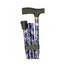 García 1880 Muletilla Plegable Violet Pugno di plastica pieghevole Fiori