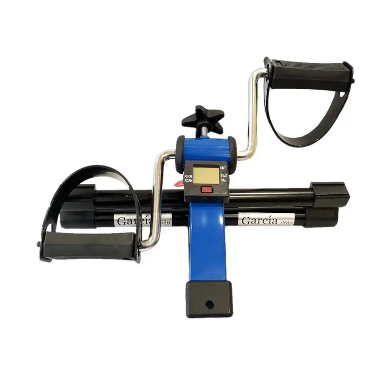Garcia 1880 Pedalier pieghevole con display digitale blu