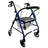 Garcia 1880 Rollator in alluminio con freni (blu)
