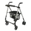 García 1880 Rollator Alluminio Freni a pressione Nuovo Stile (Grigio)