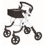 Garcia 1880 Rollator in alluminio 'Home' con vassoio