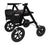 Garcia 1880 Rollator pieghevole in alluminio con ruote da 300 mm
