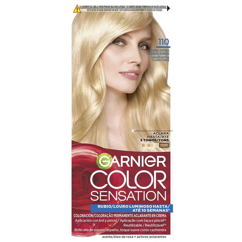 Garnier Color Sensation Crema Colore Permanente 110 Biondo Extra Chiaro