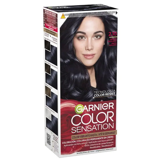 Garnier Color Sensation Crema Colore Permanente 2.1 Blu Nero