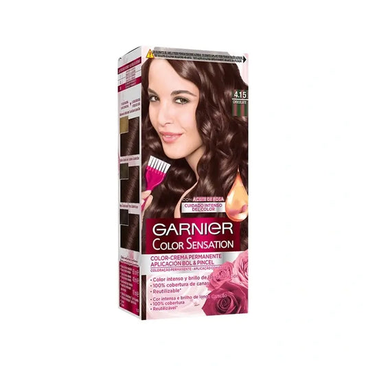 Garnier Color SensationCrema colorante permanente 4.15 Cioccolato