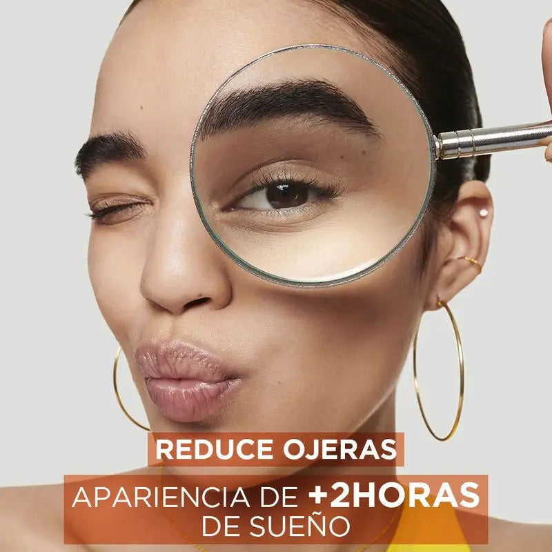 Garnier Crema Contorno Occhi Illuminante con Vitamina C + Niacinamide + Caffeina + Polvere di Banana