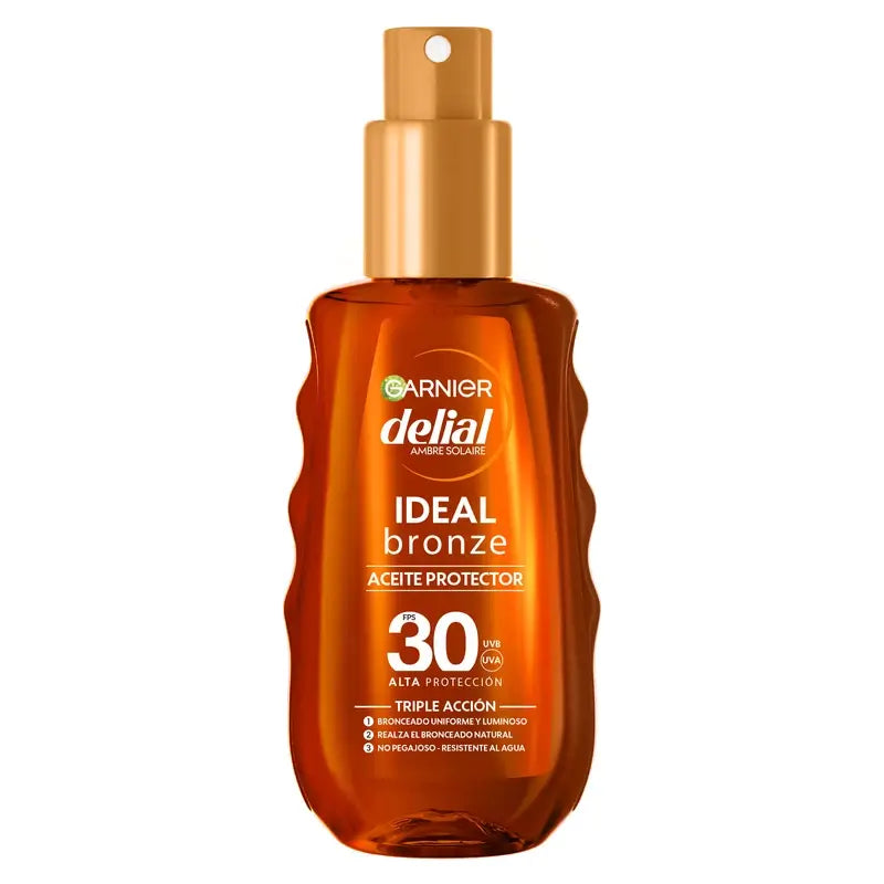 Garnier Delial Olio abbronzante protettivo Spf 30 , 150 ml