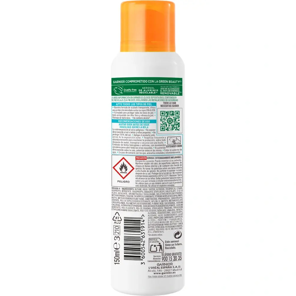 Garnier Delial Nebbia Invisibile SPf30, 150 ml