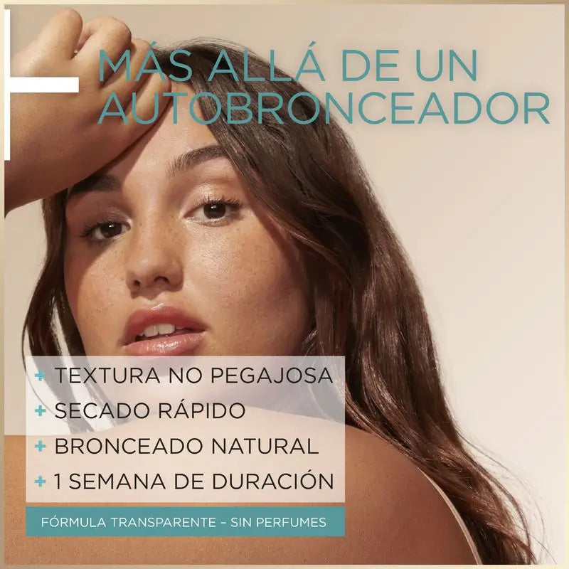 Garnier Delial Natural Bronzer Autoabbronzante per il corpo con olio di nocciolo di albicocca per un'abbronzatura naturale, 150 ml