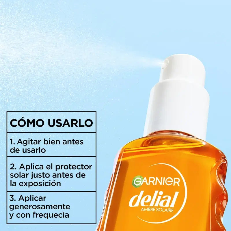 Garnier Delial Delial Sensitive Advanced Acqua idratante solare Spf 30, 150ml