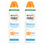 Garnier Delial Sensitive Advanced Ip50+ Mist Per pelli sensibili, chiare e intolleranti al sole. Pediatrico, 150Ml , confezione da 2