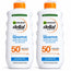 Garnier Delial SPF50+ Latte solare 400 m, confezione da 2