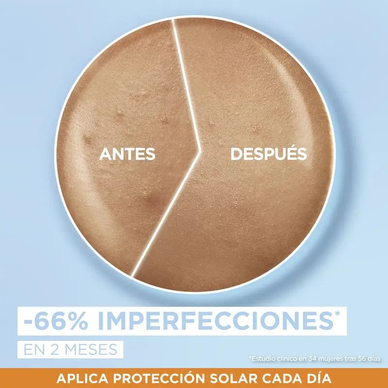 Garnier Delial Super Uv Niacinamide Fps50+ Crema Fluida Quotidiana Anti-Imperfezioni