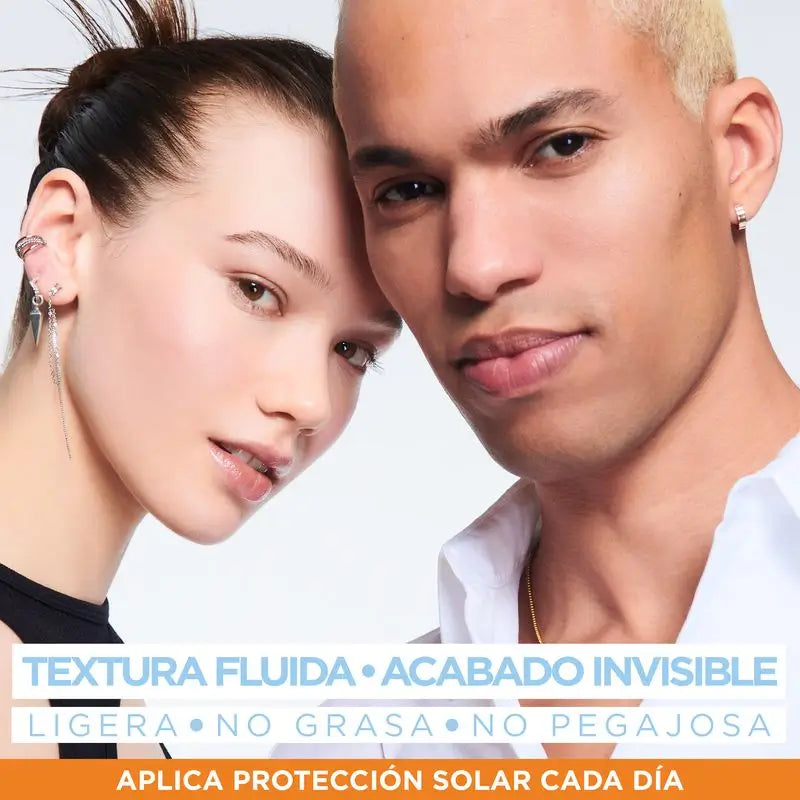 Garnier Delial Super Uv Niacinamide Fps50+ Crema Fluida Quotidiana Anti-Imperfezioni