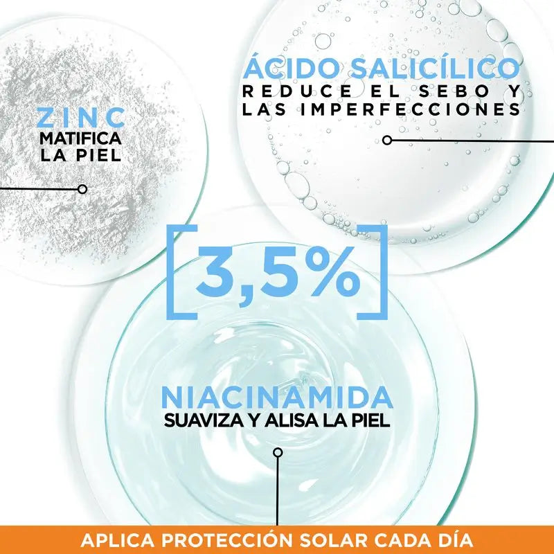 Garnier Delial Super Uv Niacinamide Fps50+ Crema Fluida Quotidiana Anti-Imperfezioni