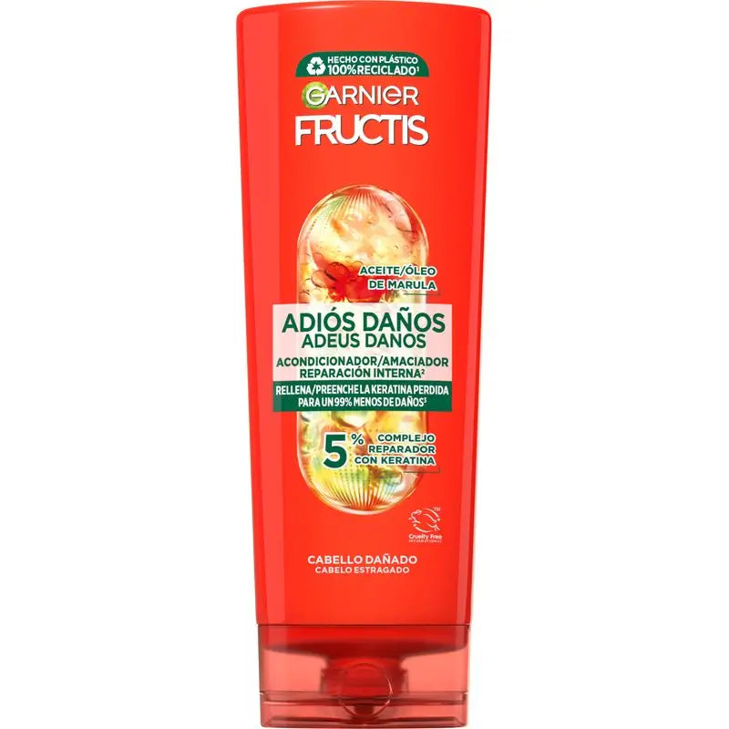 Garnier Fructis Balsamo Addio Danni con Olio di Marula per Capelli Danneggiati 250Ml