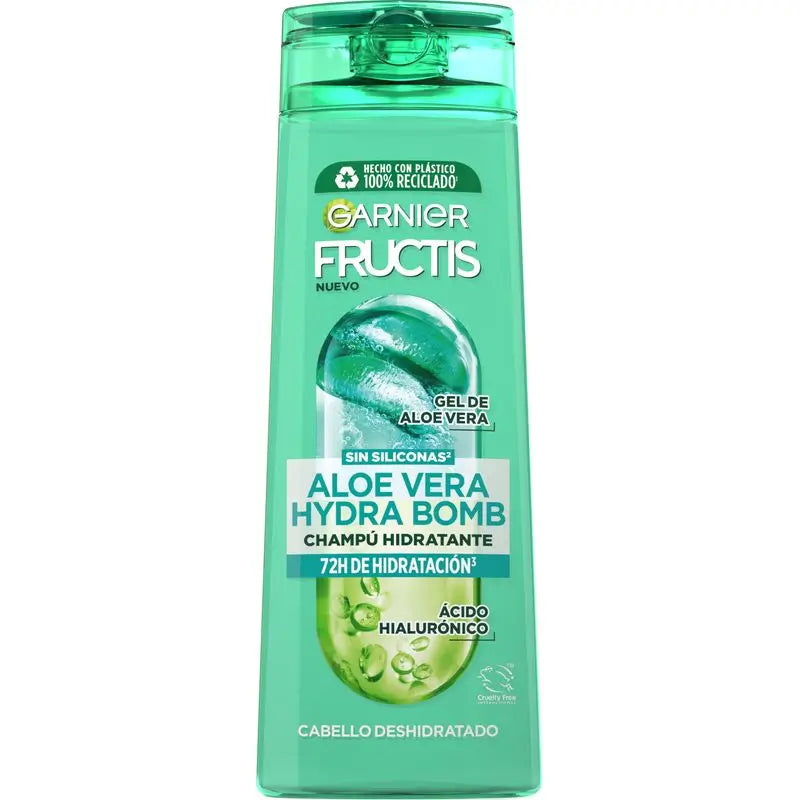 Garnier Fructis Aloe Hydrabomb Shampoo Capelli Normali 380 Ml