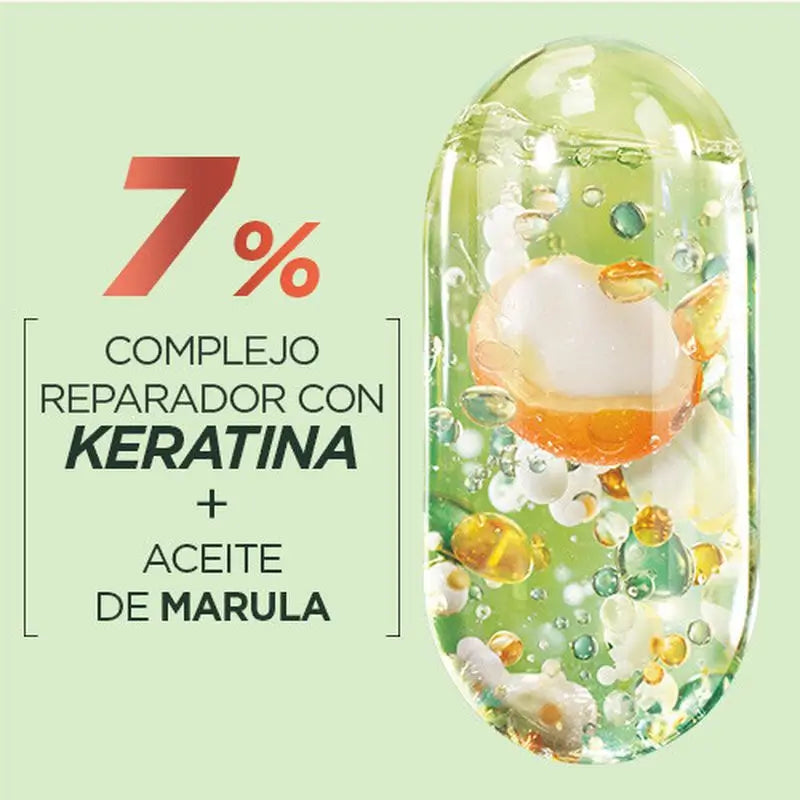 Garnier Fructis 10-In-1 Crema Leave-In con Olio di Marula per Capelli Danneggiati 400Ml