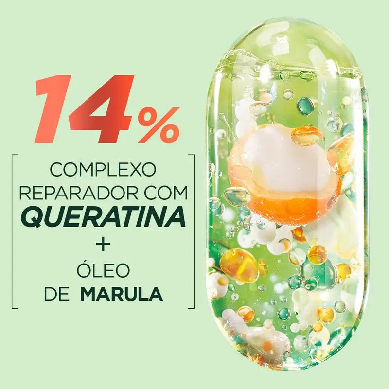 Garnier Fructis 10-In-1 Crema Leave-In con Olio di Marula per Capelli Danneggiati 400Ml