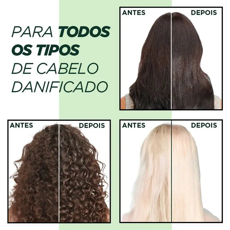 Garnier Fructis 10-In-1 Crema Leave-In con Olio di Marula per Capelli Danneggiati 400Ml