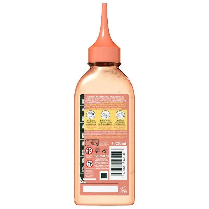 Garnier Fructis Hair Drink Ananas Anti-Rottura. Capelli 10 volte più morbidi, lucidi e senza crespo, 200 ml