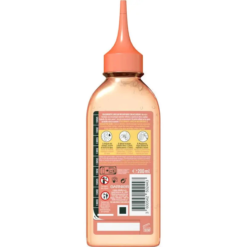 Garnier Fructis Hair Drink Ananas Anti-Rottura. Capelli 10 volte più morbidi, lucidi e senza crespo, 200 ml
