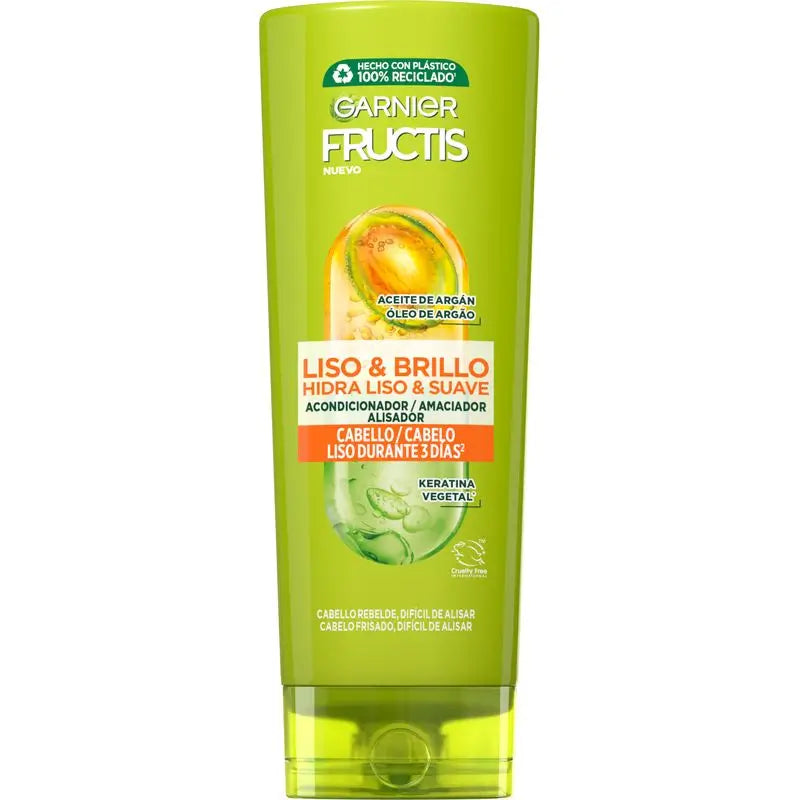 Garnier Fructis Balsamo Liscio e Lucentezza Capelli lisci, ostinati o difficili da lisciare 250 Ml