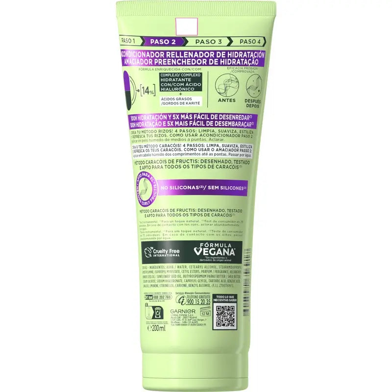 Garnier Fructis Curl Method Step 2 Balsamo, 200 ml