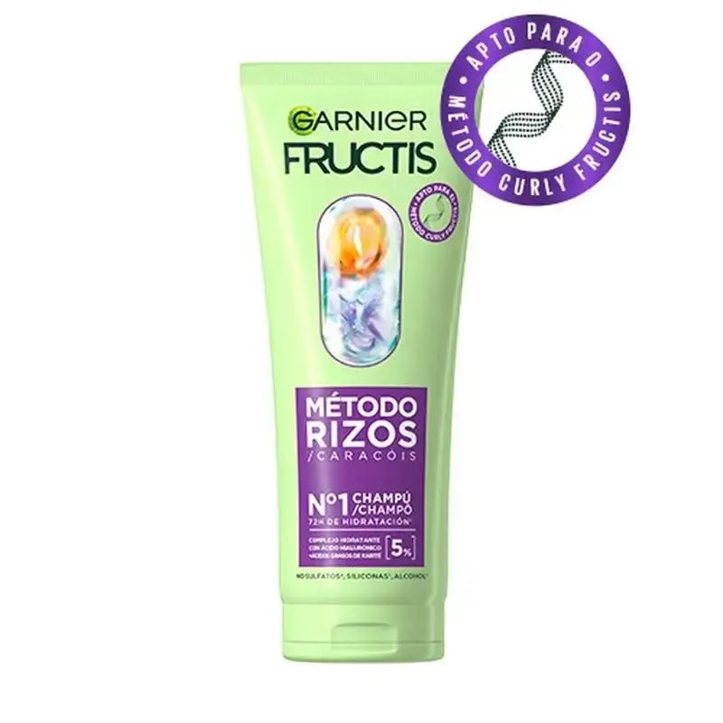 Garnier Fructis Curl Method #1 Shampoo per ricci idratati 72H 200Ml