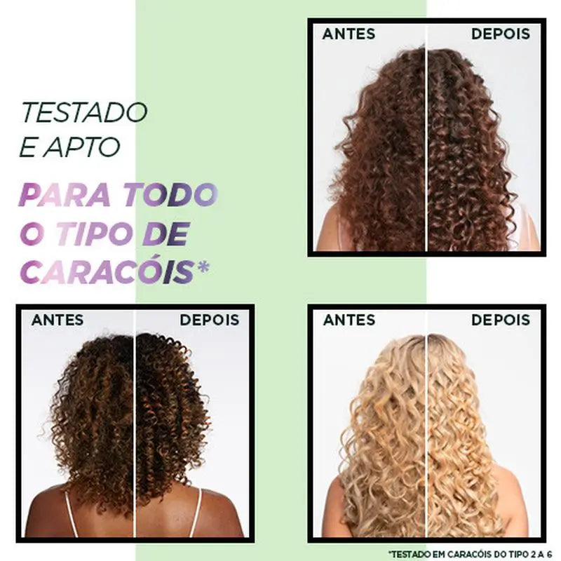 Garnier Fructis Curl Method Curl Mask #2 Per ricci idratati per 1 settimana 370Ml