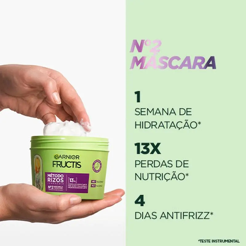 Garnier Fructis Curl Method Curl Mask #2 Per ricci idratati per 1 settimana 370Ml