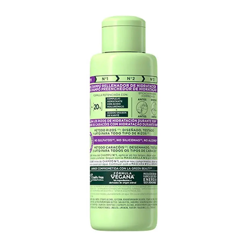 Garnier Fructis Metodo Curl Pre-Shampoo N.0 Per Ricci Idratati Per 100H 200Ml
