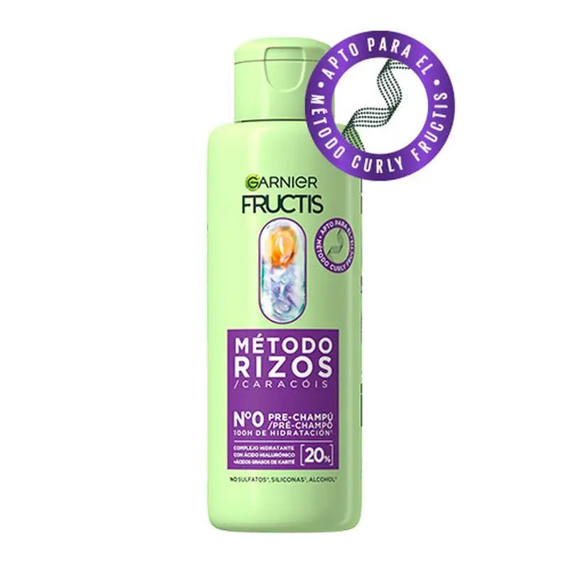 Garnier Fructis Metodo Curl Pre-Shampoo N.0 Per Ricci Idratati Per 100H 200Ml