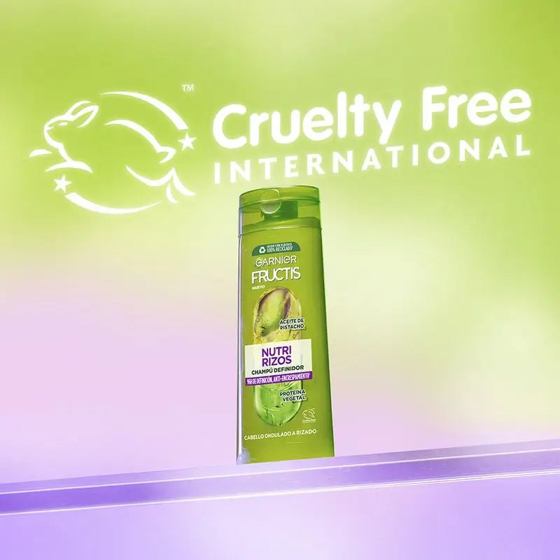 Garnier Fructis Nutri Curls Shampoo modellante capelli ricci o mossi 380 Ml