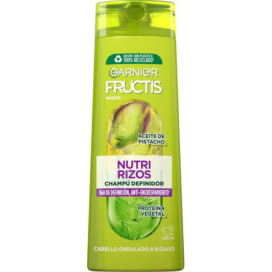 Garnier Fructis Nutri Curls Shampoo modellante capelli ricci o mossi 380 Ml