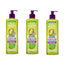 Garnier Fructis Nutri Curl Crema per capelli ricci o mossi che si asciuga all'aria senza risciacquo, 3X400 Ml