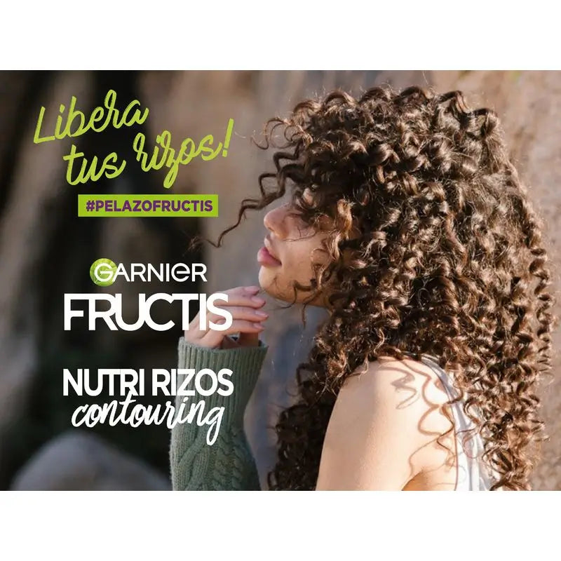 Garnier Fructis Nutri Curls Crema per capelli ricci o mossi senza risciacquo - 400 Ml