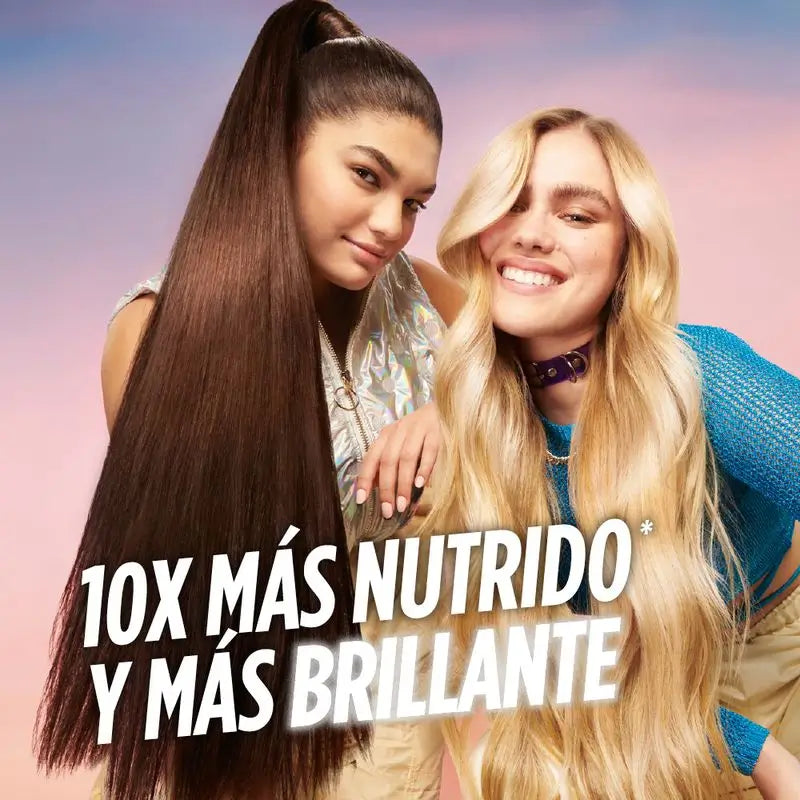 Garnier Fructis Hair Drink Banana Trattamento Lellare Ultra Nutriente. Capelli 10 volte più nutriti e brillanti, 200 ml