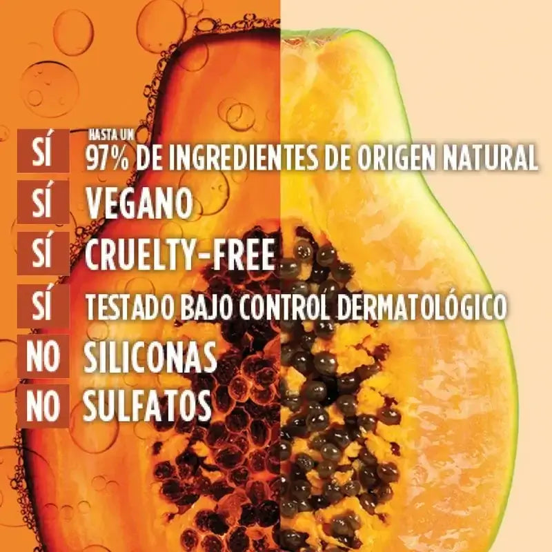 Garnier Fructis Hair Drink Papaya Trattamento laminante riparatore per capelli, 200ml