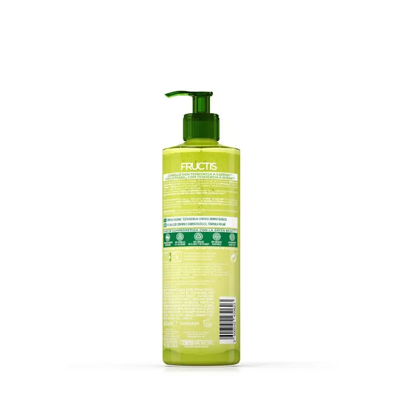 Garnier Fructis Vitamin Force Crema senza risciacquo con arancia rossa, vitamina C e biotina per capelli con tendenza alla caduta - 400 ml