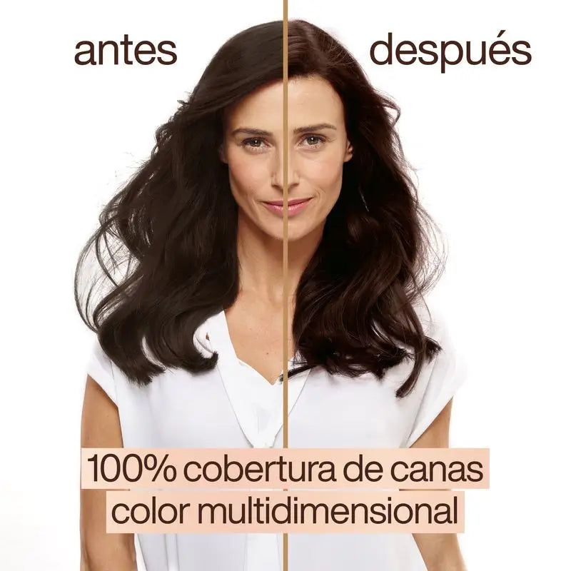 Garnier Good Colorazione Permanente Senza Ammoniaca, 90% Origine Naturale Tonalità 4.15 Castano Glacé.
