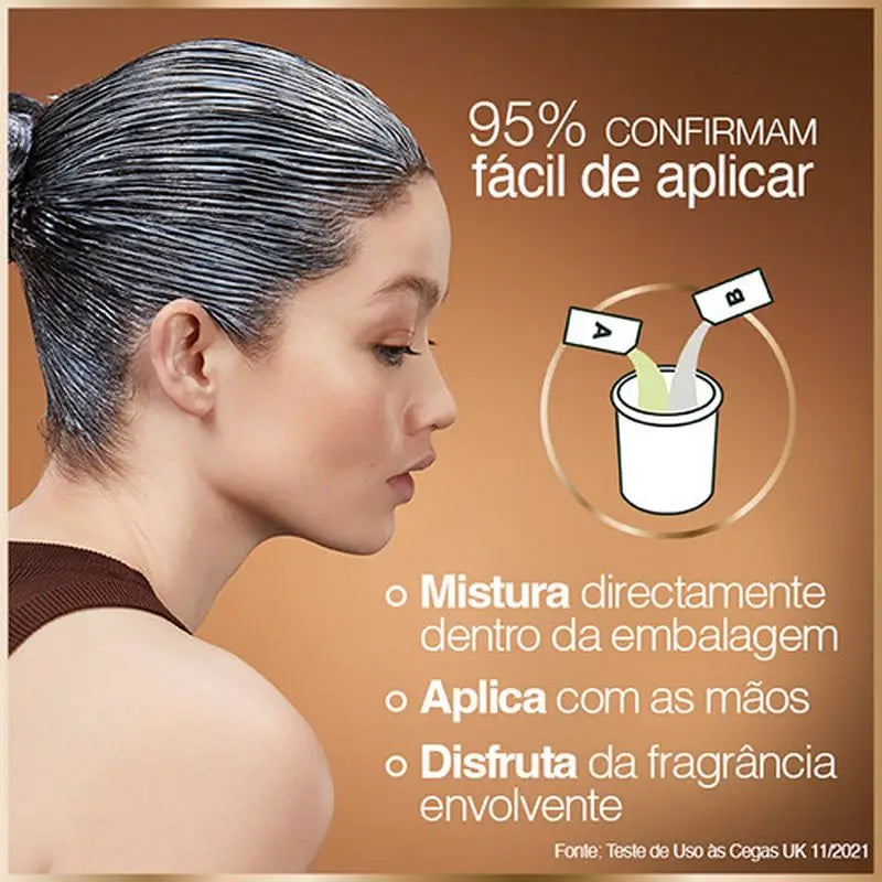 Garnier Good Colorazione Permanente Senza Ammoniaca, 90% Origine Naturale Tonalità 4.15 Castano Glacé.