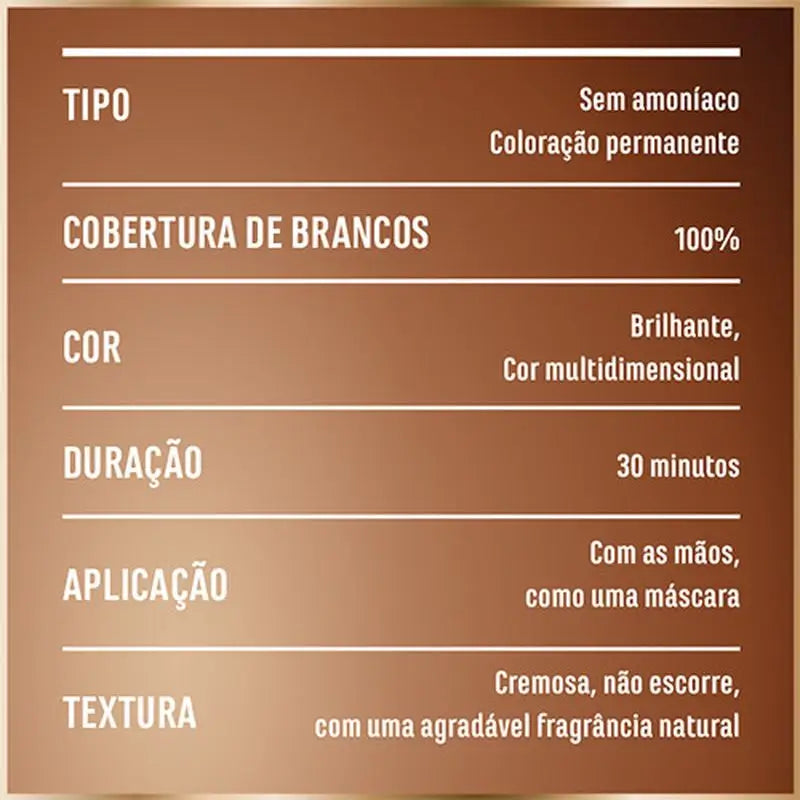 Garnier Good Colorazione Permanente Senza Ammoniaca, 90% Origine Naturale Tonalità 4.15 Castano Glacé.