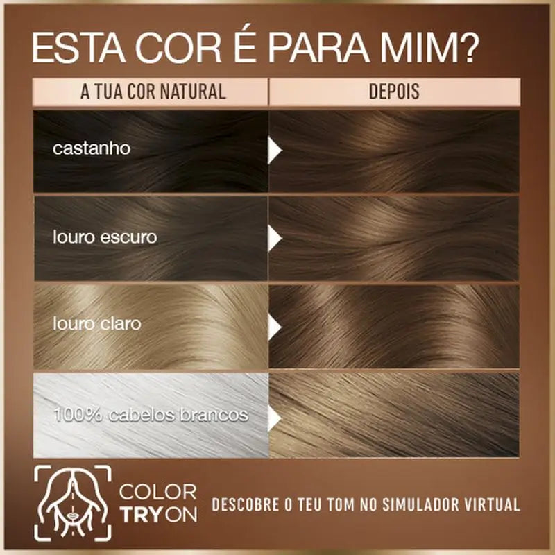 Garnier Good Colorazione permanente, senza ammoniaca, 90% origine naturale Tonalità 6.0 Mocaccino.
